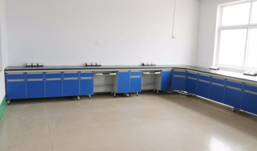 实验室家具—实验台PP边台（满柜）SR3017